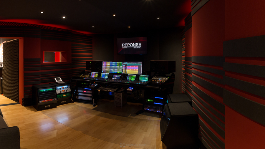 Reponse Studio Control room Mixage Mastering Enregistrement