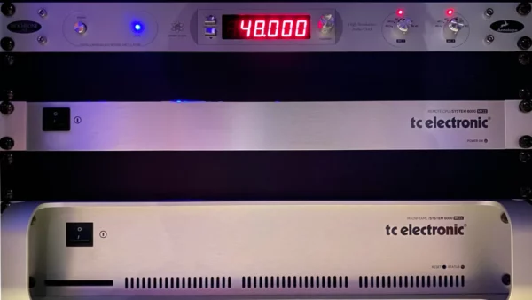 Mastering chez Reponse Studio avec l'un des équipements les plus célèbre au monde