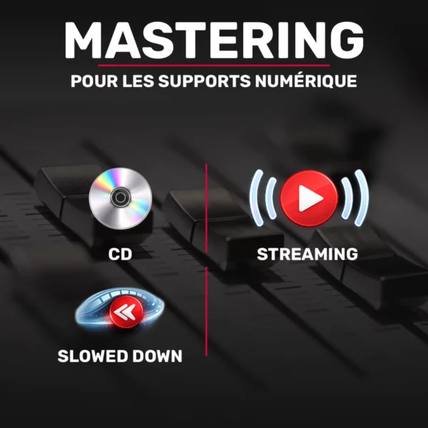 Mastering online Streaming et CD Slowed down Mastering online Streaming et CD Slowed down