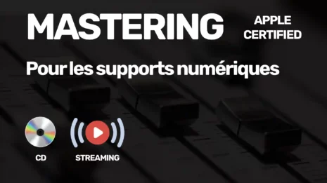 Mastering Streaming et CD Apple certified certified Mastering Streaming et CD Apple certified