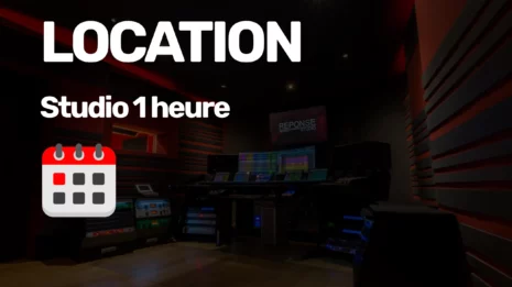 Location du studio d'enregistrement Reponse Studio avec l'ingénieur du son pour un son analogique chaud et percutant selon votre style pour 1 heure