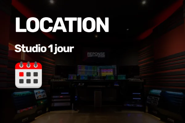 Location Studio 1 jour