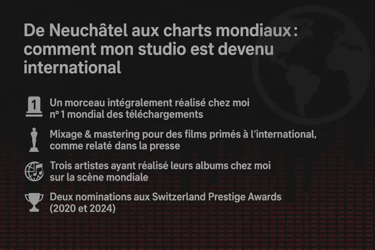 les charts internationaux