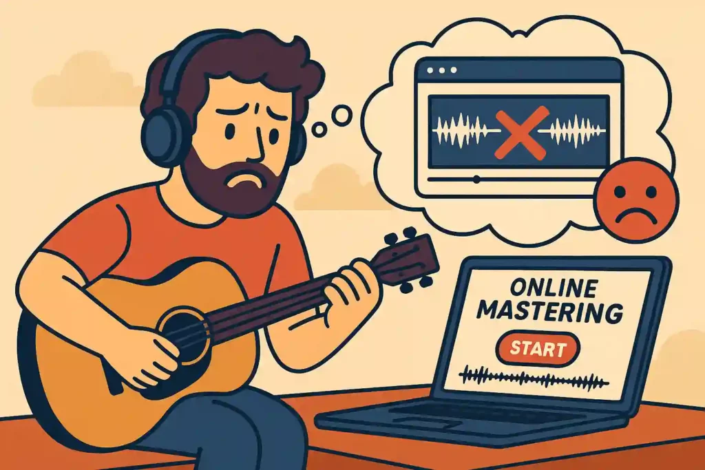 Artistes qui fait un mastering on-line et qui trouve que le son ressemble aux autres et qui n'est pas content