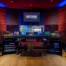 Studio d'enregistrement Control Room Reponse Studio Mixage Mastering studio d'enregistrement haut de gamme.
