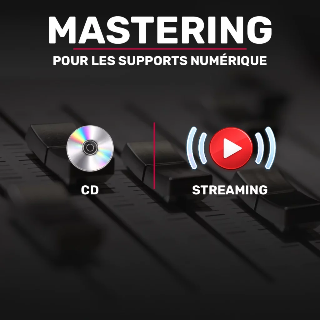 Offrez à votre musique un mastering online analogique professionnel sonore digne des plus grands standards mastering pour les support numériques
