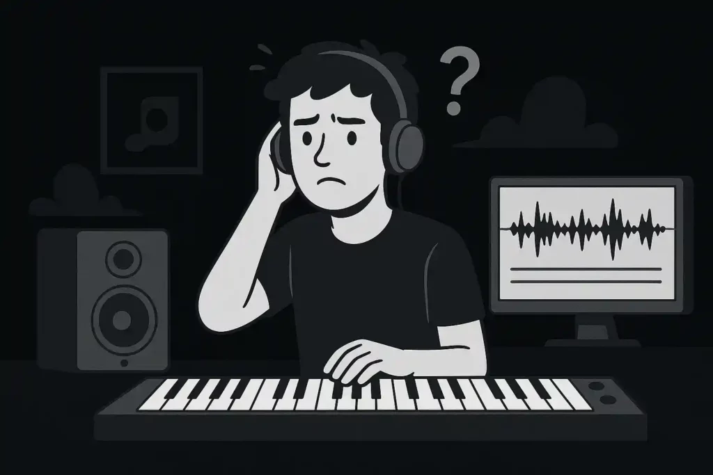Envoyer son morceau sans certitude ?  l'acoustique et les moniteurs ont leurs importantes