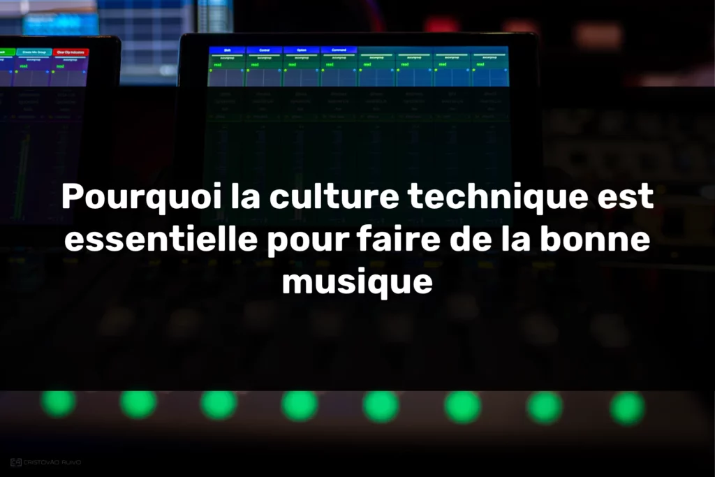 La culture technique fait toute la différence entre un morceau amateur et une production professionnelle. Découvrez pourquoi la maîtrise du mixage, du mastering et du son est indispensable pour un projet solide et crédible.