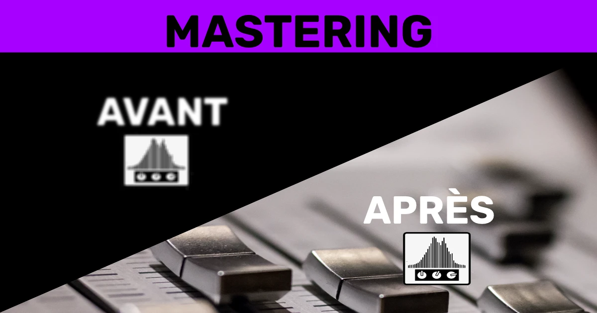 Studio d'enregistrement audio Comparatif sonore entre un mastering réalisé par Reponse Studio et un mastering généré par l’IA, mettant en évidence la différence de chaleur, de dynamique et de profondeur du son.
