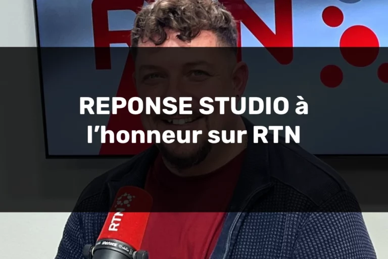 David Brand, ingénieur du son et fondateur de Reponse Studio à Marin, lors de son interview sur RTN dans l’émission Passe-moi la culture, partageant sa passion du son et du mastering suisse.