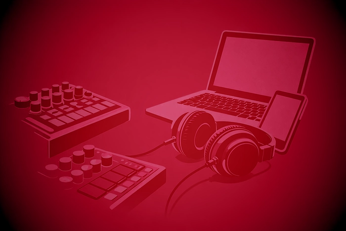 Accompagnement des artistes en studio avec production musicale, mixage et environnement professionnel