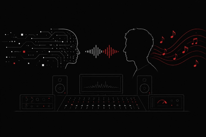 IA et création musicale face à l’écoute humaine en studio