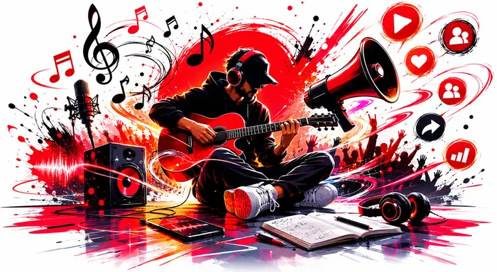 Musique et promotion pour faire grandir un titre avec énergie, stratégie et identité artistique