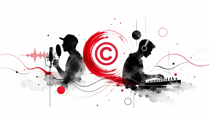 Droits d'auteur et ingénieur du son entre création musicale, voix et travail en studio