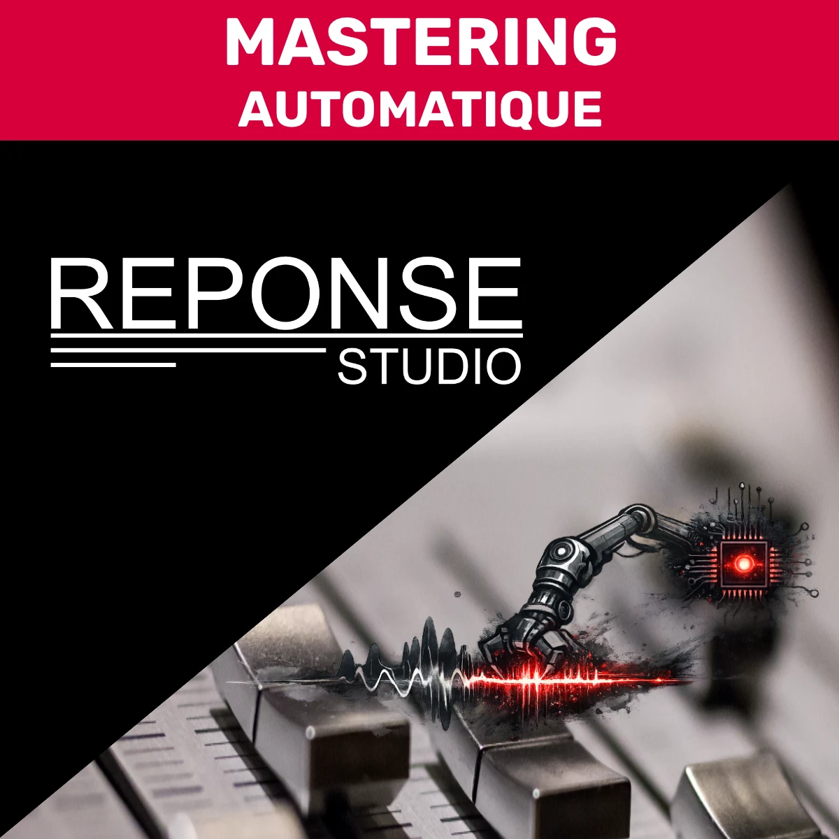 Écoutes comparatives entre mastering Reponse Studio et mastering automatique pour analyser la différence sonore.