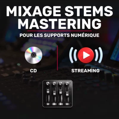 Mixage stems et mastering online Professionnel analogique pour un son chaleureux et percutant selon son style